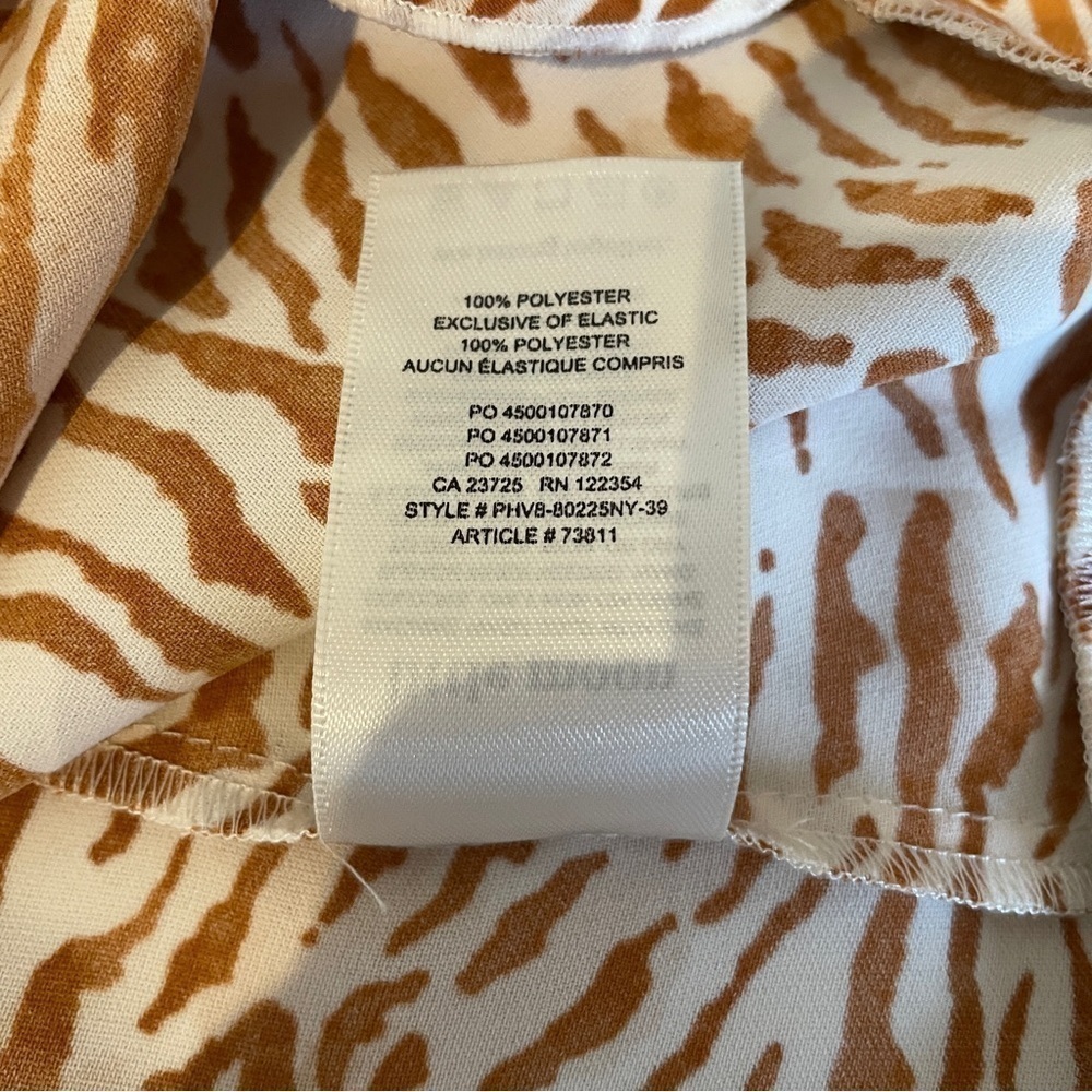 Little Moon Julep Wrap Dress Animal Print Giselle Amber Earth Print Sz. M - Picture 11 of 11